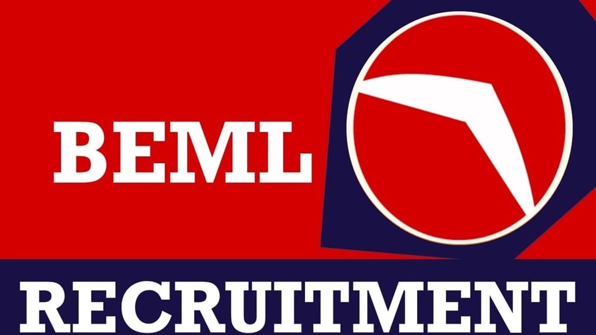 BEML Recruitment 2023: Notification Out for 30+ Vacancies, Check Posts, Qualification, Age, Selection Process and How to Apply