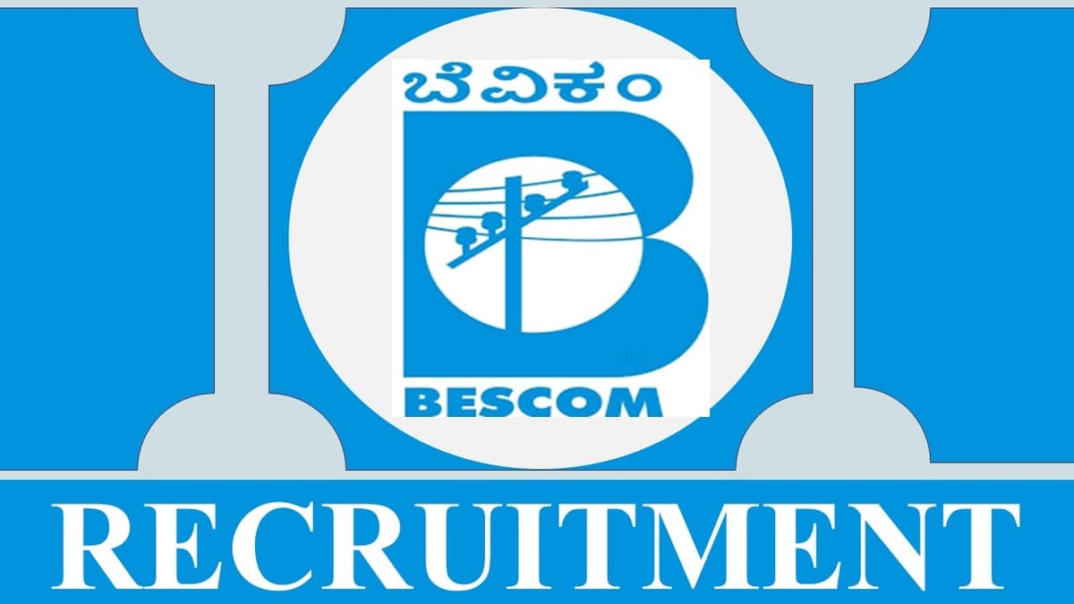 BESCOM Recruitment 2023: Notification Out for 400 Vacancies, Check Posts, Age, Qualification and How to Apply