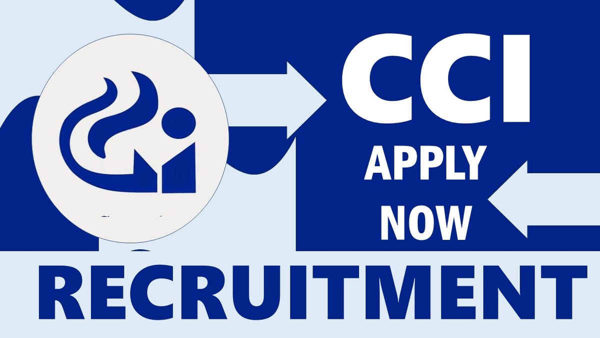 CCI Recruitment 2023: Monthly Salary Up to 50000, Check Post, Experience, Qualification, Age Limit and Other Information