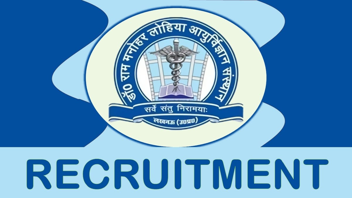 DRRMLIMS Recruitment 2023: Check Post, Age, Qualification, Selection Process and How to Apply 