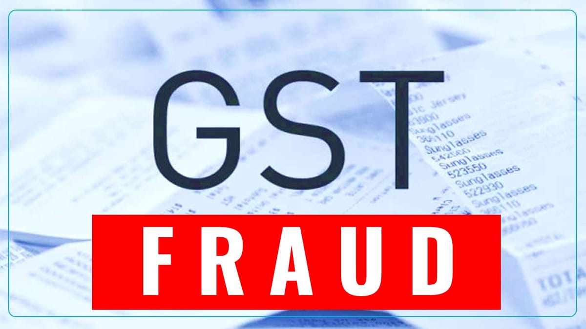 GST Department arrests Iron Scrap Trader for GST Fraud of Rs.10 Crore