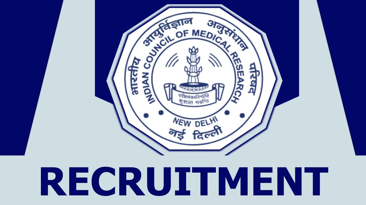 ICMR-NIOH Recruitment 2023: Monthly Salary Up to 34000, Check Post, Qualification, Age, Selection Process and Process to Apply