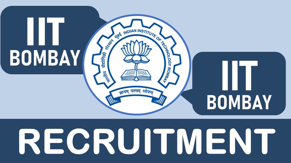IIT Bombay Recruitment 2024: Salary Up to 84000 per Month, Check Post ...
