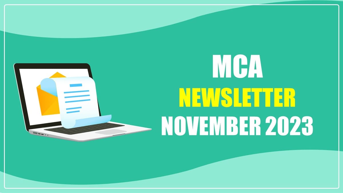MCA Newsletter November 2023