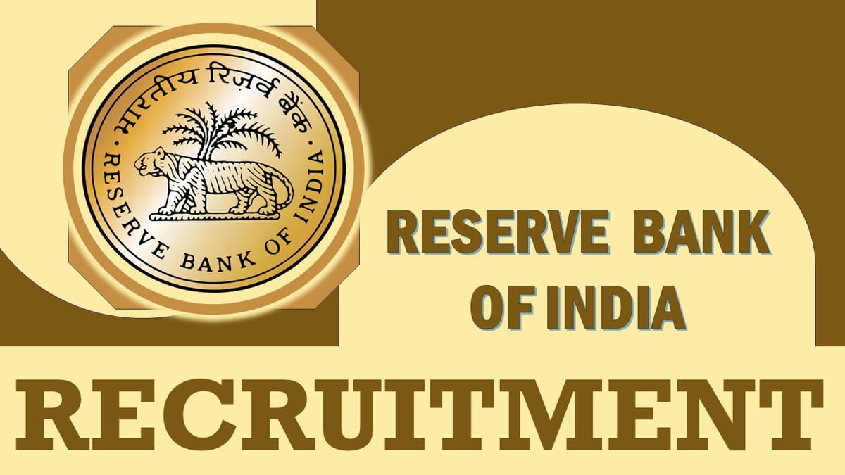 Reserve Bank of India Recruitment 2023: Check Post, Vacancies, Salary, Selection Process and How to Apply