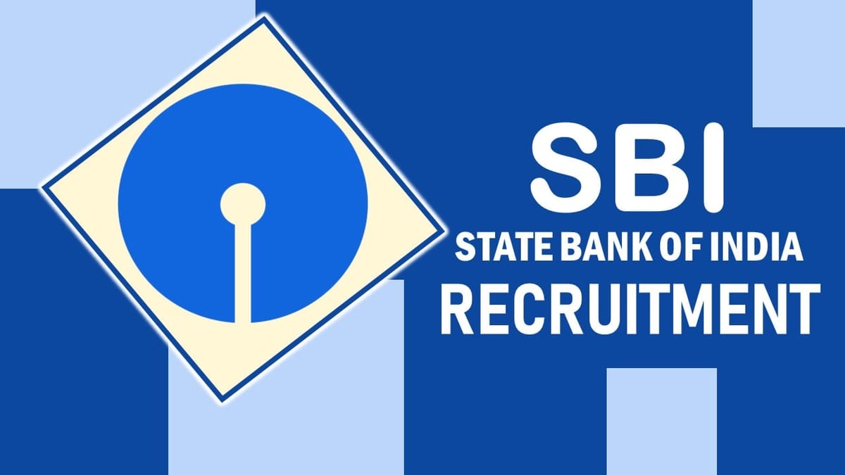 SBI Recruitment 2023: Notification Out for 5400+ Vacancies, Apply Fast, Last Date Approaching