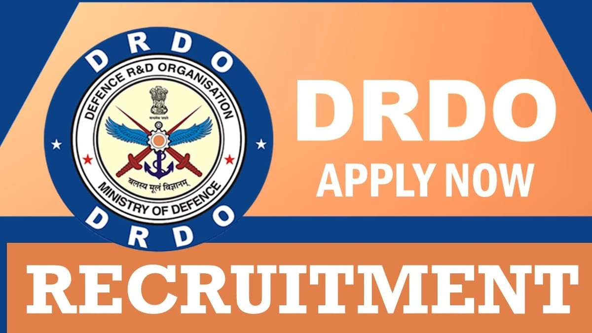 DRDO Recruitment 2024: Check Vacancies, Post, Age, Qualification, Salary and Application Procedure