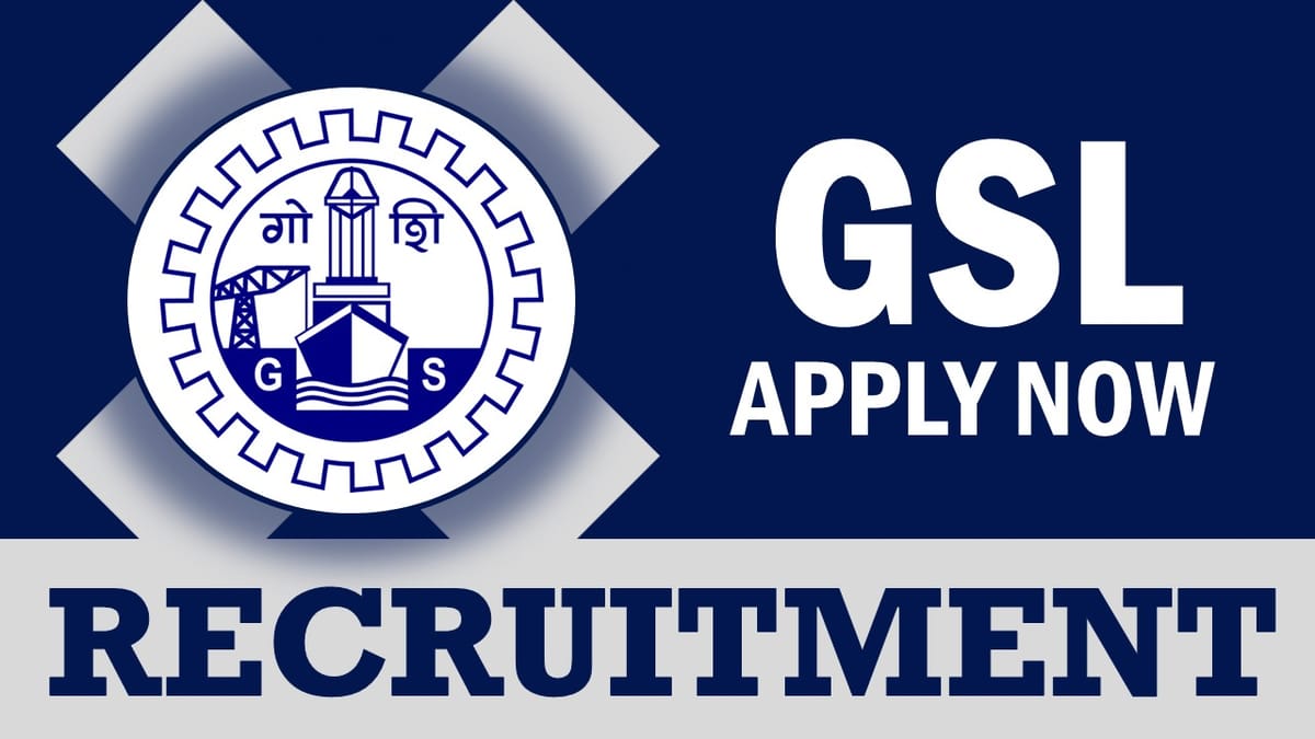 Goa Shipyard Recruitment 2024: Monthly Salary Upto 160000, Check Post, Qualification, Age Limit and Other Vital Details