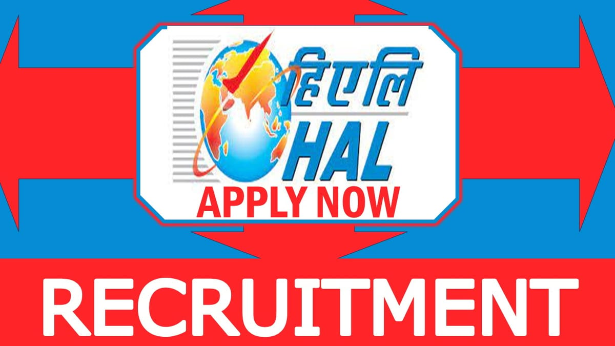 HAL Recruitment 2024: Notification Out, Check Post, Qualification, Age Limit, Salary and How to Apply