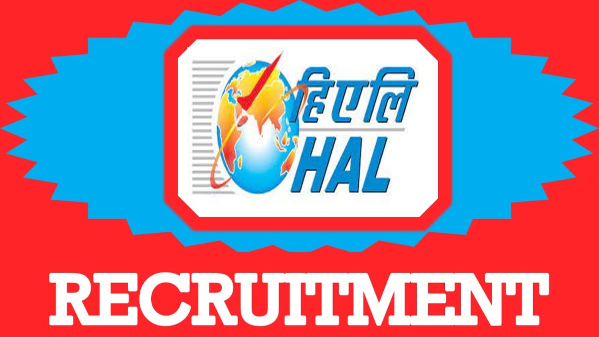 HAL Recruitment 2024: Check Vacancies, Post, Age, Salary, Qualification and How to Apply