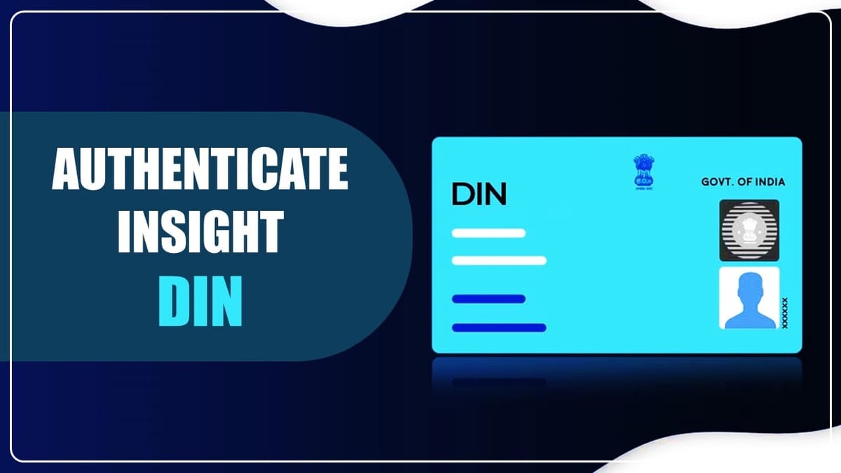 IT Department introduces Authenticate Insight DIN feature for Enhanced Communication Security and Verification