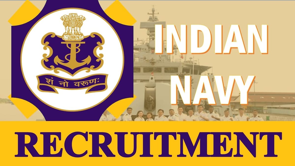 Indian Navy Recruitment 2024: Check Post, Qualification, Salary, Age Limit and Other Important Details