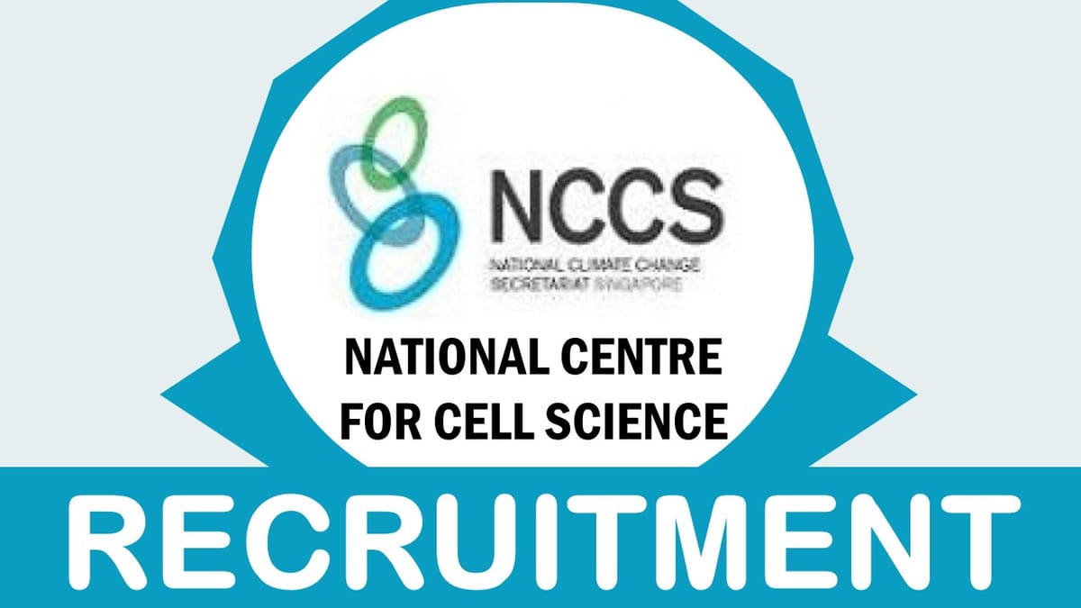 NCCS Recruitment 2024: Notification Out, Check Posts, Vacancies, Qualification, Age, Salary and Process to Apply
