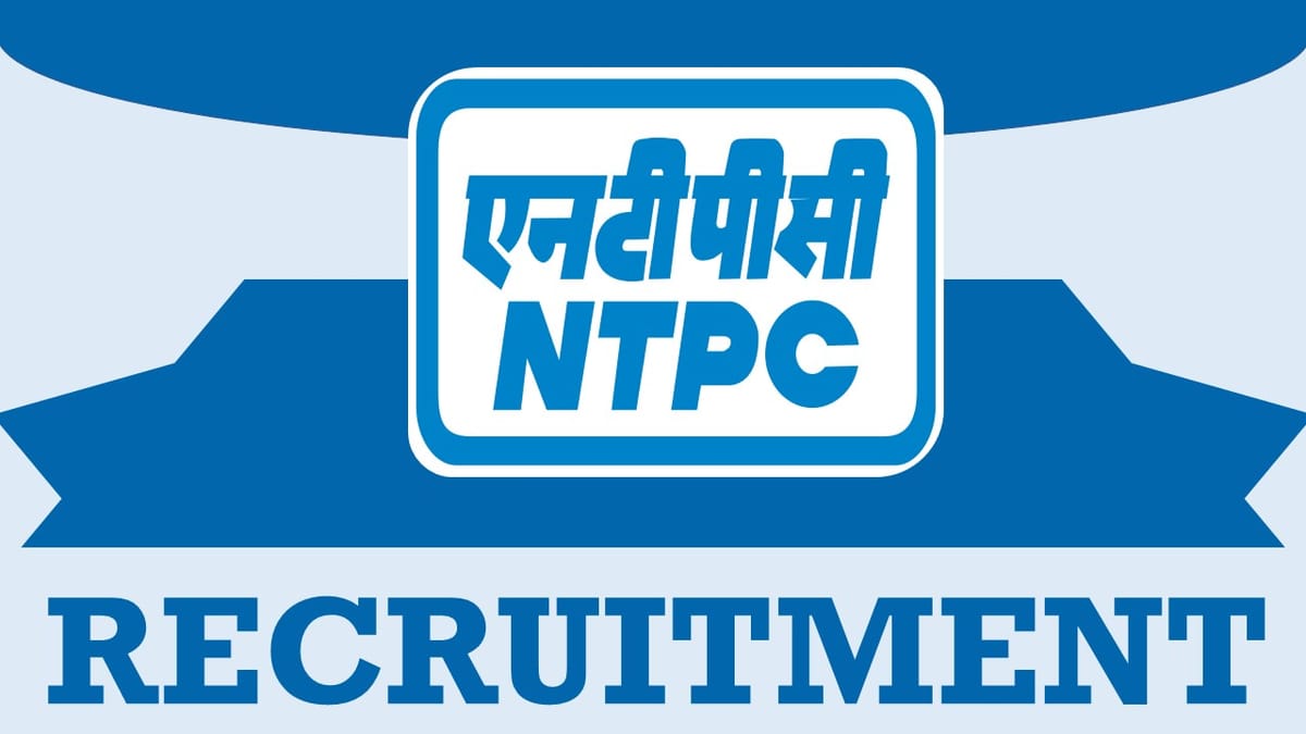 NTPC Recruitment 2024: Salary upto 180000, Check Post, Qualification, Experience and Process to Apply