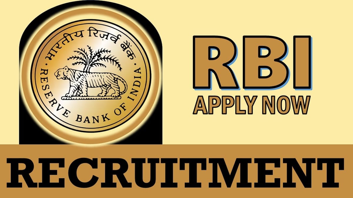 RBI Recruitment 2024: Check Post, Vacancy, Qualification, Experience and How to Apply