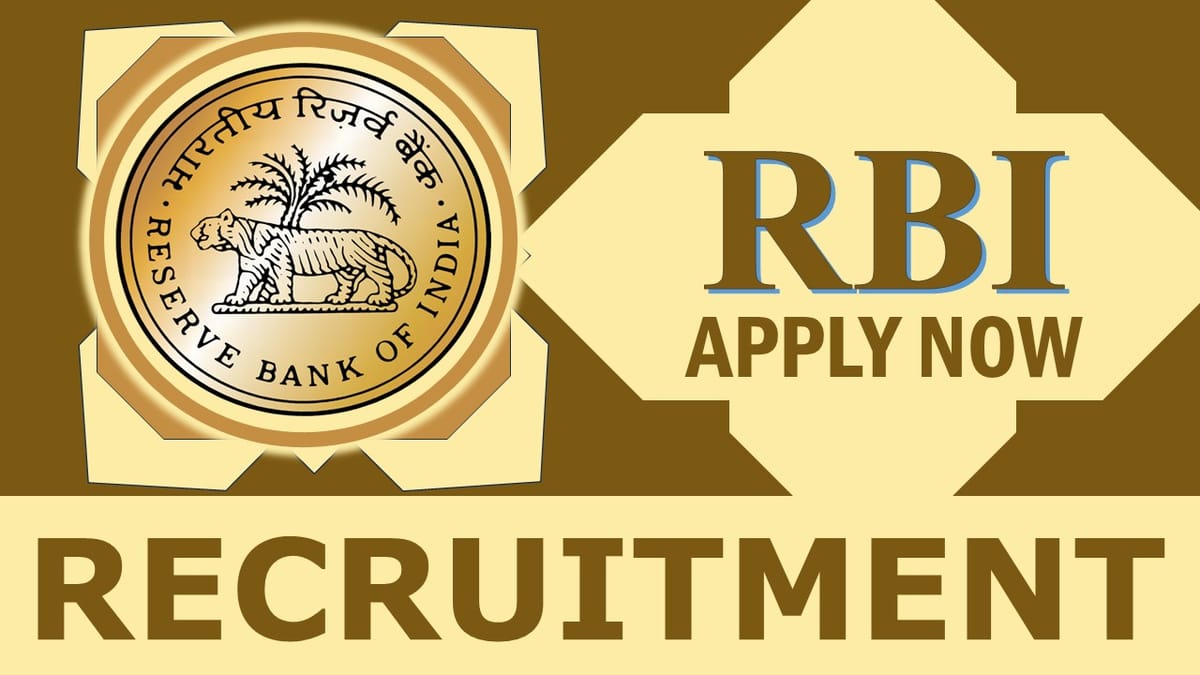 RBI Recruitment 2024: Notification Out, Check Post, Age, Vacancies, Qualification and Other Vital Details