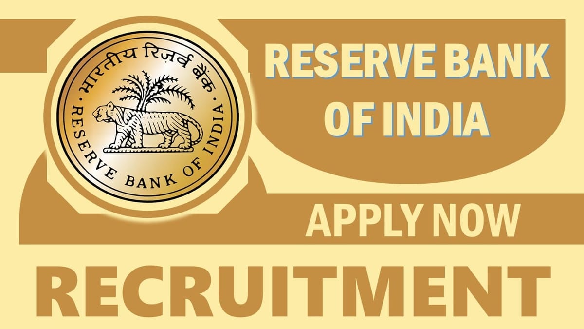 Reserve Bank of India Recruitment 2024: Check Vacancy, Post, Age, Qualification, Salary and Application Procedure