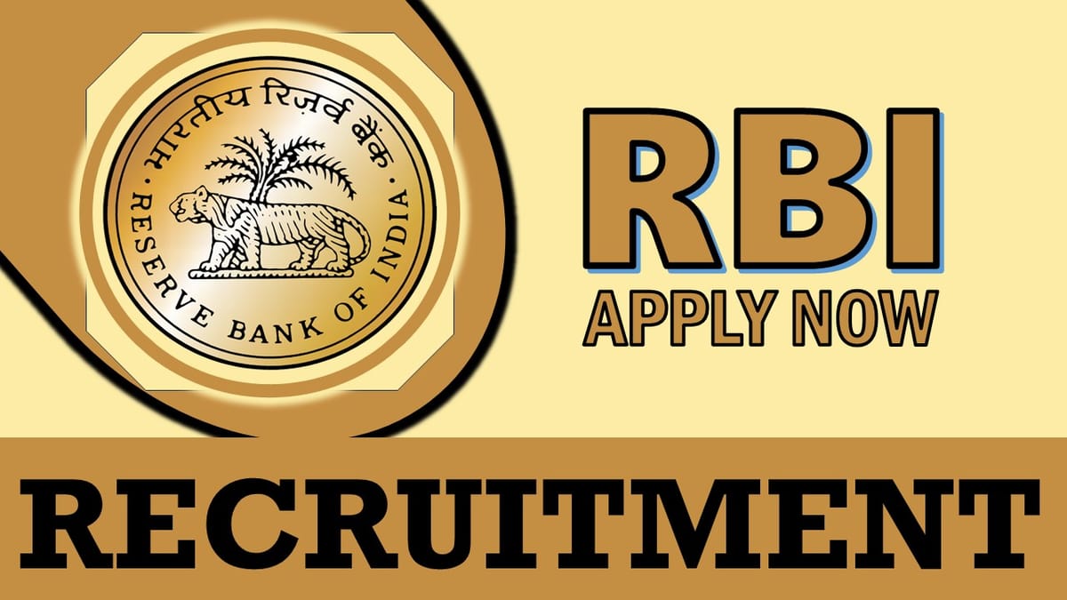 RBI Recruitment 2024: Check Vacancy, Post, Age, Qualification, Salary and Application Procedure