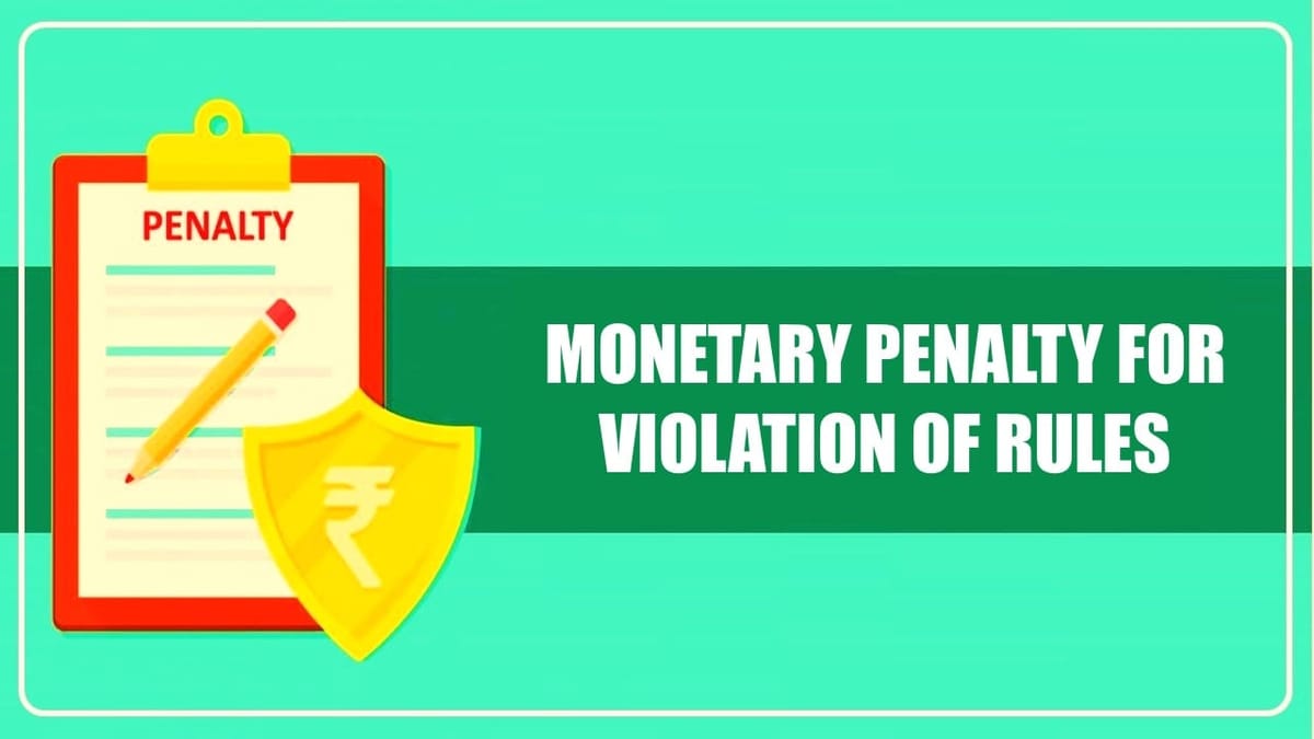 RBI imposes Monetary Penalty of Crores on Dhanlaxmi Bank, ESAF Small Finance Bank, Punjab and Sind Bank