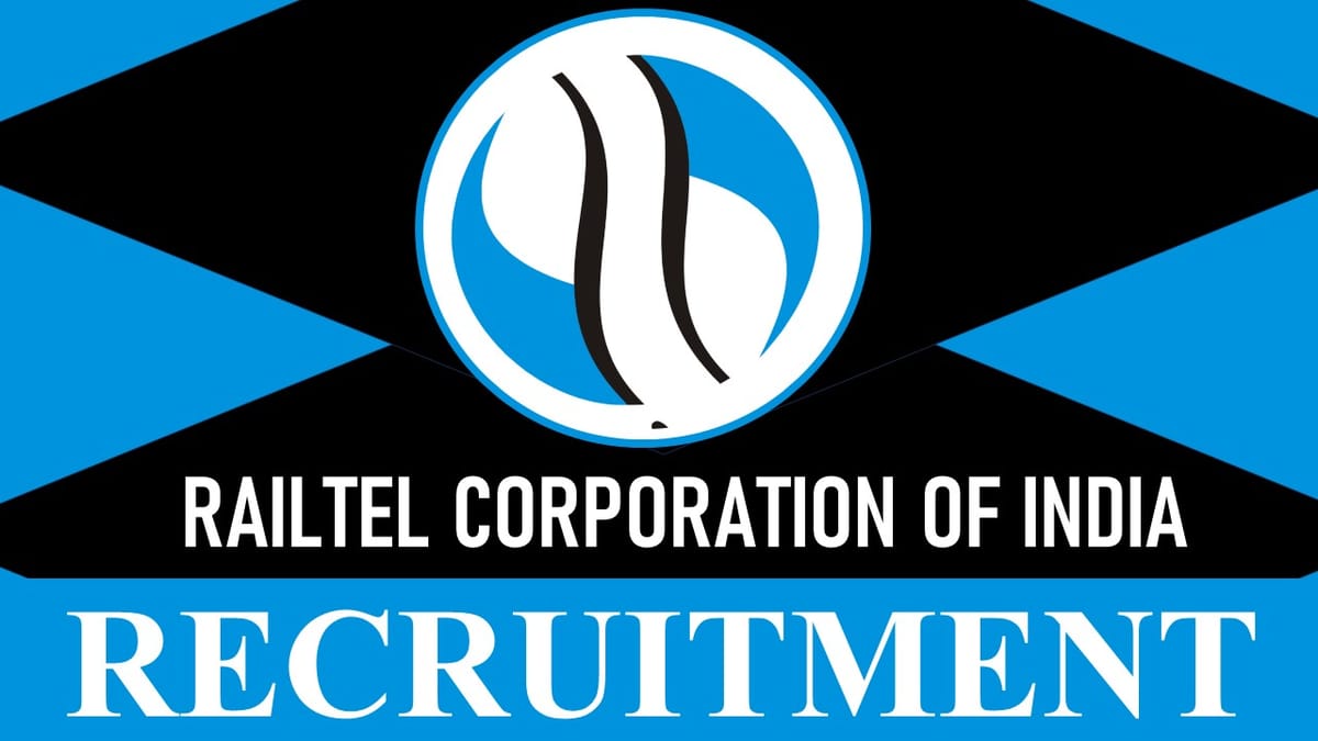 Railtel Recruitment 2024: Notification Released, Check Post, Age, Eligibility Criteria, Salary and Other Vital Details