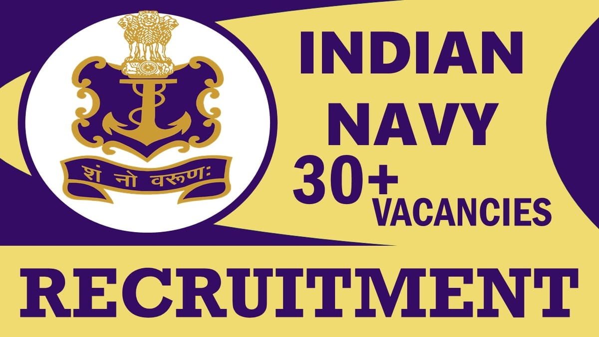 Indian Navy Recruitment 2024: Check Post, Age, Qualification, and How to Apply