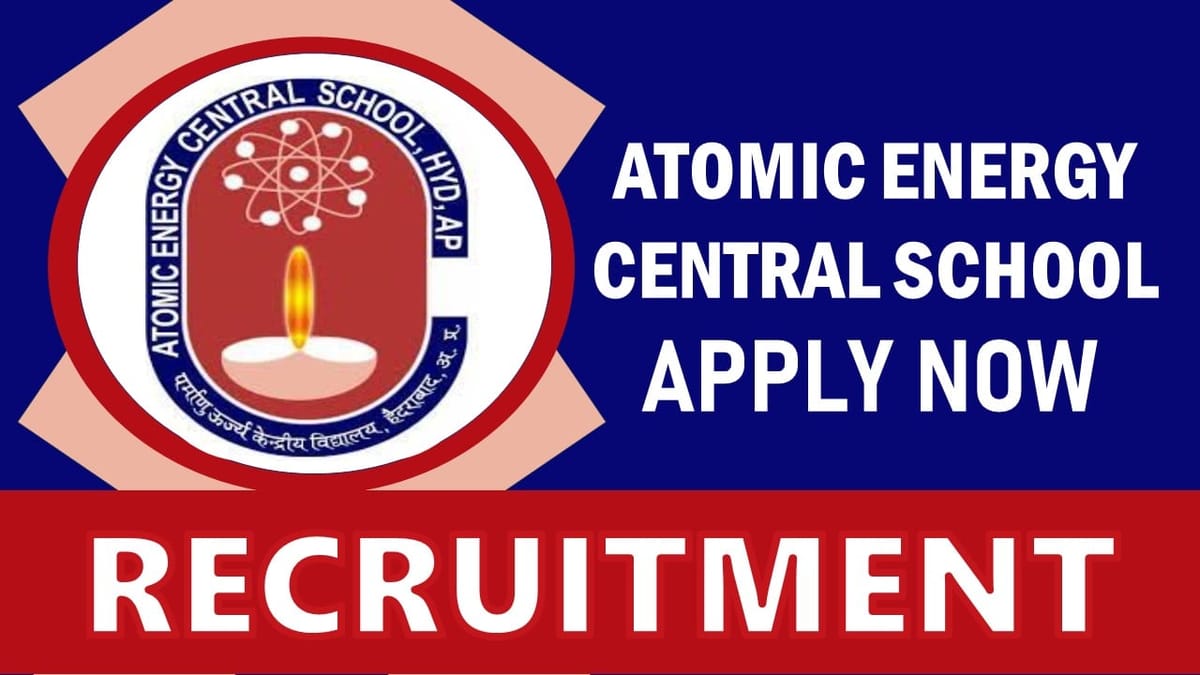 AECS Recruitment 2024: Check Posts, Age, Qualification, Salary and How to Apply