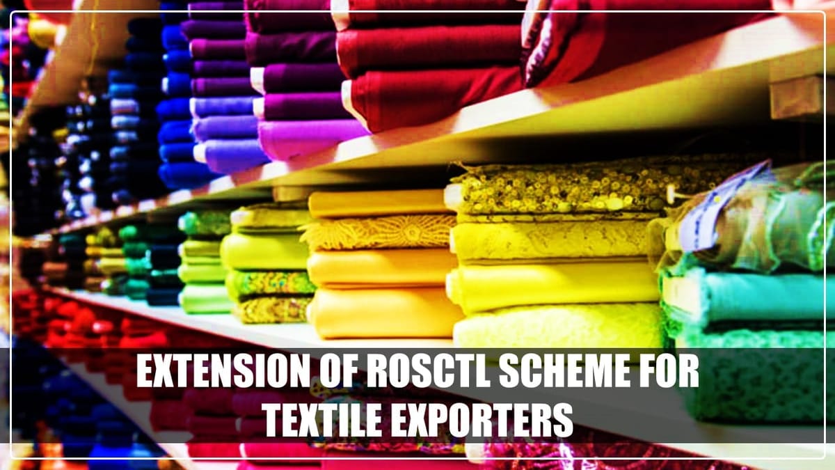 Cabinet approves continuation of Scheme for Rebate of State and Central Taxes and Levies for export of Apparel/ Garments