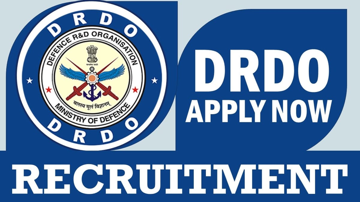 DRDO Recruitment 2024: Check Posts, Eligibility Criteria, Age Limit and How to Apply