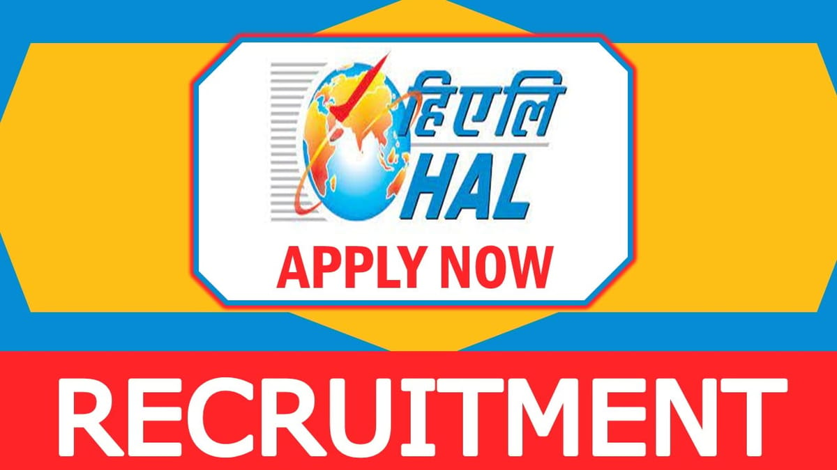 HAL Recruitment 2024 Check Post, Qualification, and Application Process