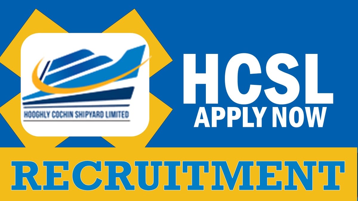 HCSL Recruitment 2024: New Notification Out, Post Name, Vacancies, Qualification and Process to Apply