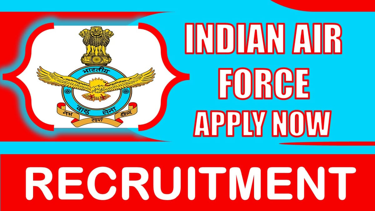 Indian Air Force Recruitment 2024: Check Post, Tenure, Educational Qualification, Age, Salary and Other Information