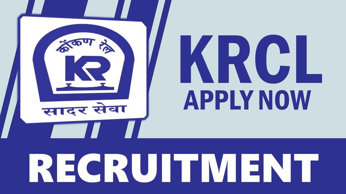 KRCL Recruitment 2024 For One Vacancies 