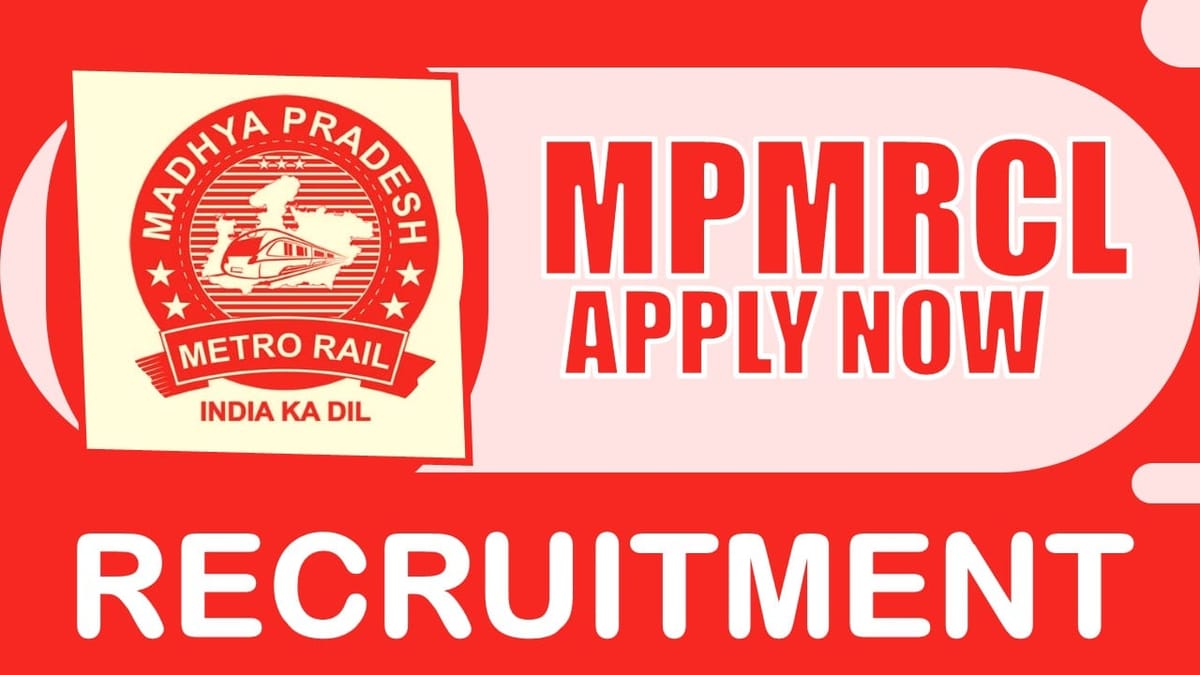 MPMRC Recruitment 2024: New Notification Out, Check Post, Qualification, Salary and How to Apply