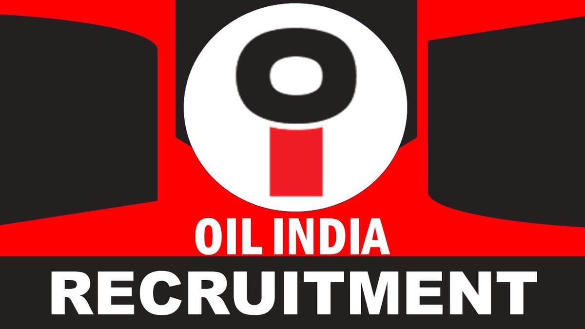 OIL Recruitment 2024: Check Post, Qualification, Age Limit and Other Vital Details