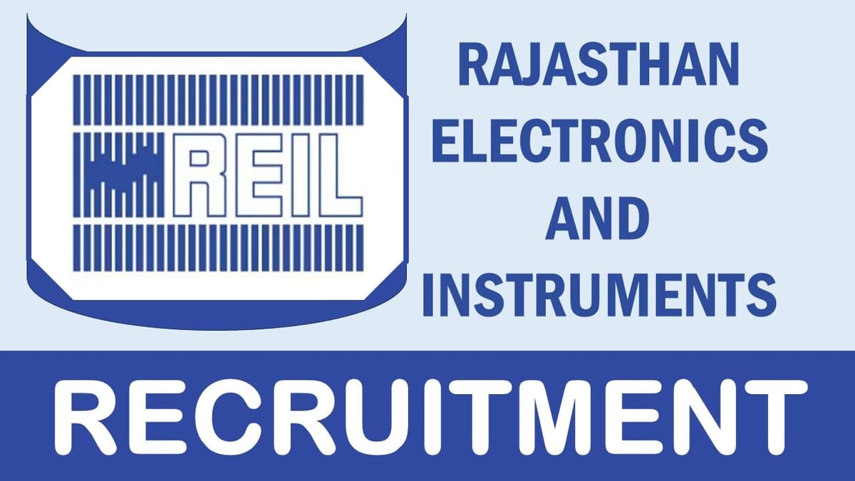 REIL Recruitment 2024: Salary Up to 290000, Check Post, Age, Qualification and Application Procedure