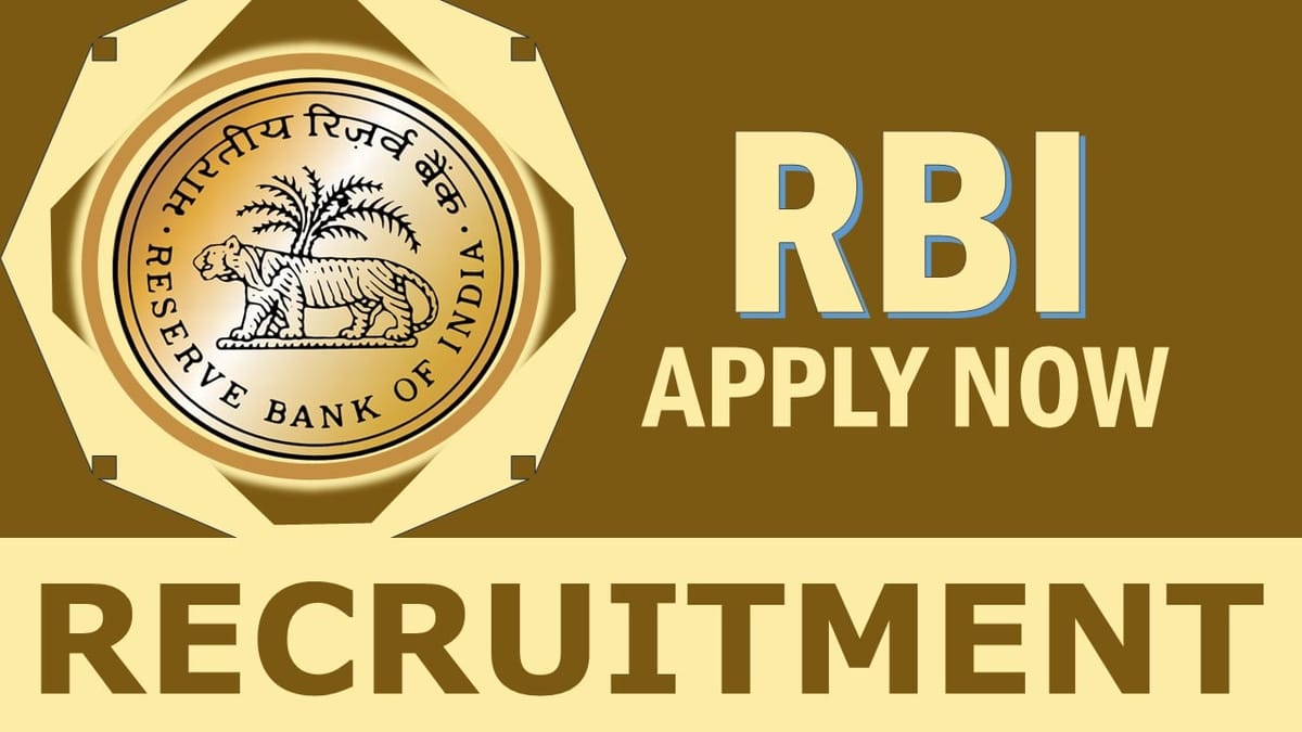 RBI Recruitment 2024: New Notification Out, Check Vacancy, Post, Age, Qualification, Salary and How to Apply