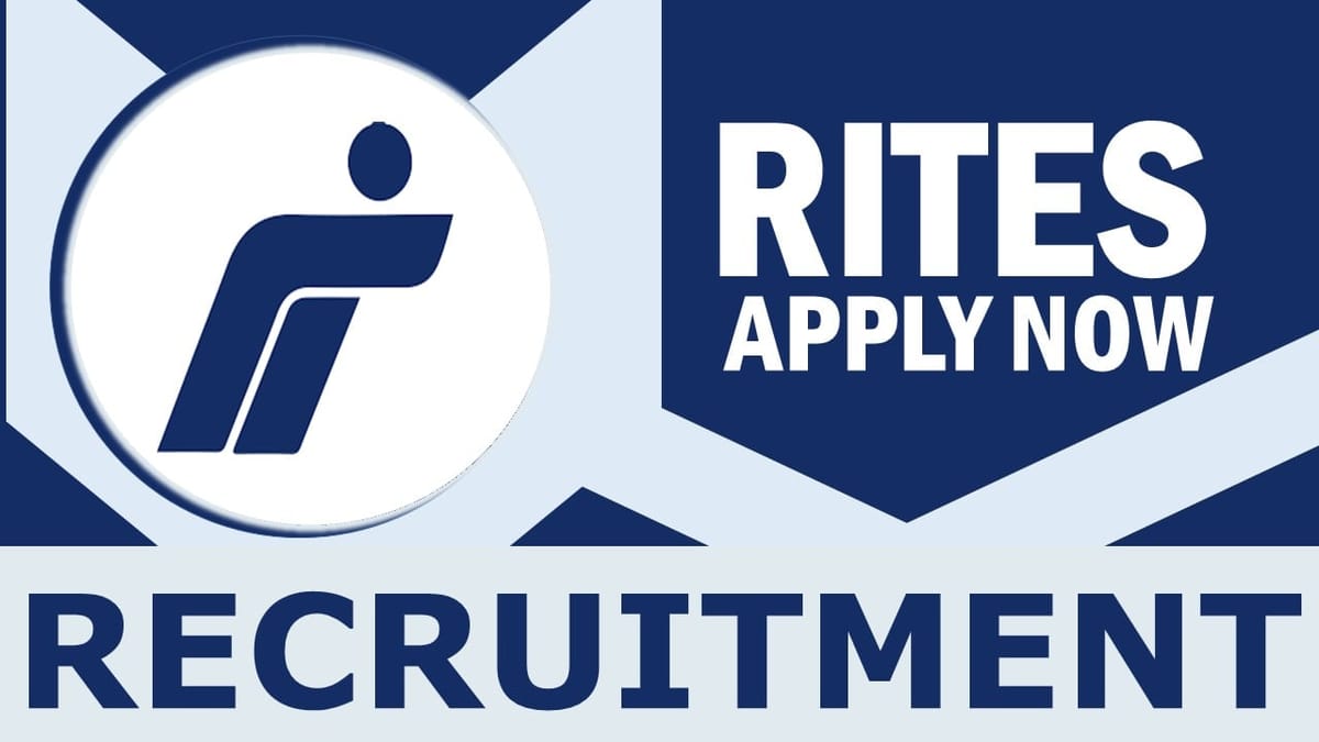 RITES Recruitment 2024: Check Posts, Age, Salary, Selection Process and Process to Apply