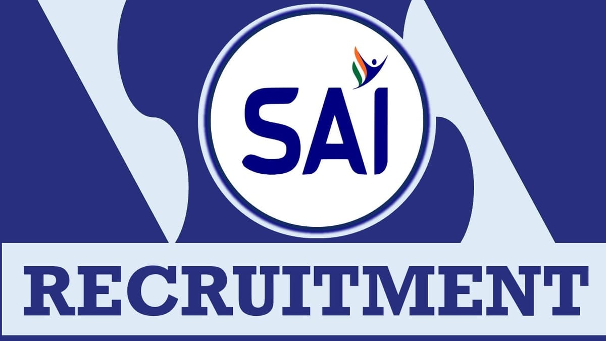 SAI Recruitment 2024: Salary upto 80000, Check Post, Vacancy, Qualification and Process to Apply