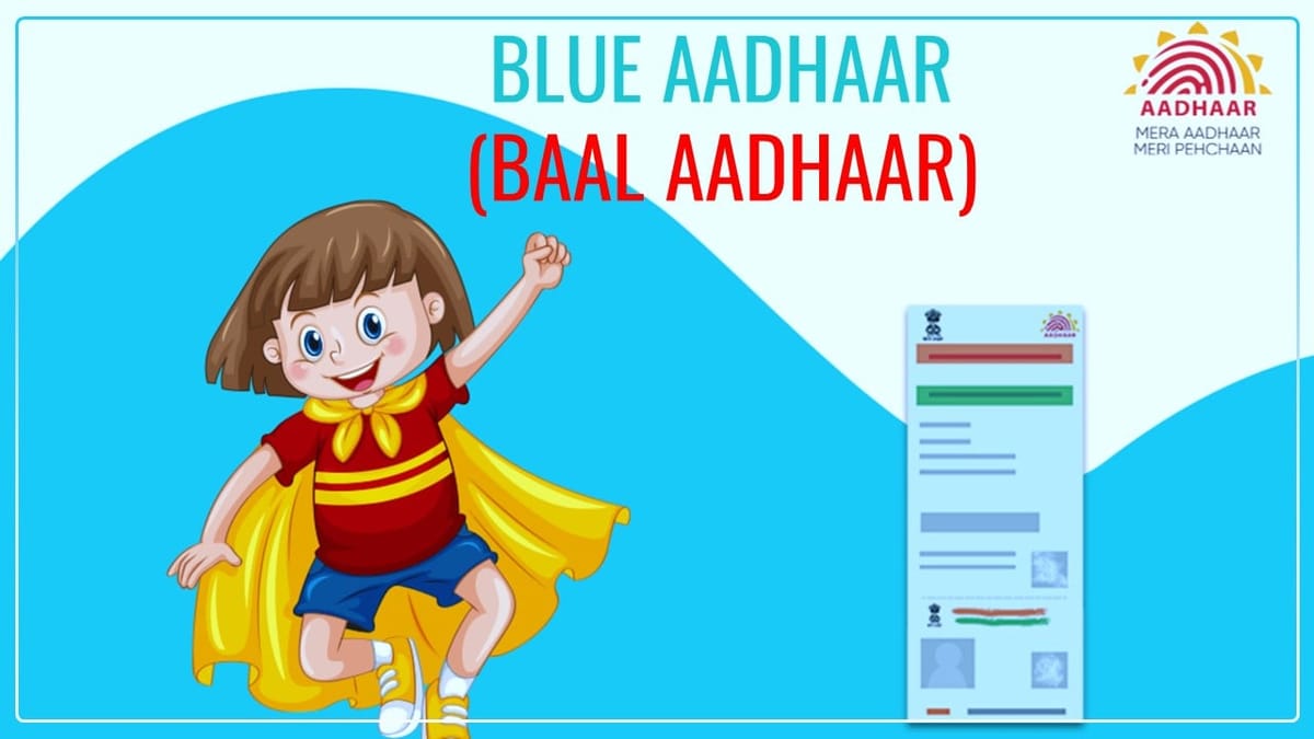 What is Blue Aadhaar: Why it is Important