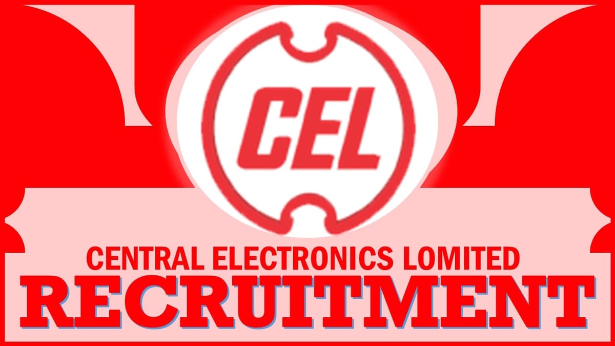 Central Electronics Recruitment 2024: Monthly Salary up to 40000, Check Post, Age Limit and Process to Apply