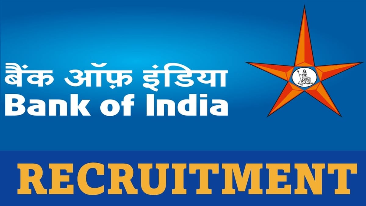BOI Recruitment 2024: New Notification Out, Check Post, Salary, Qualification, Age Limit and Selection Process