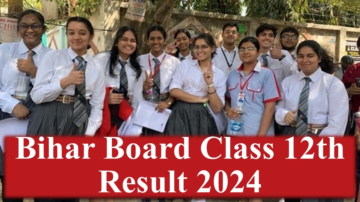 BSEB Class 12th Results 2024: Bihar Board Class 12th Result to be Announced Today