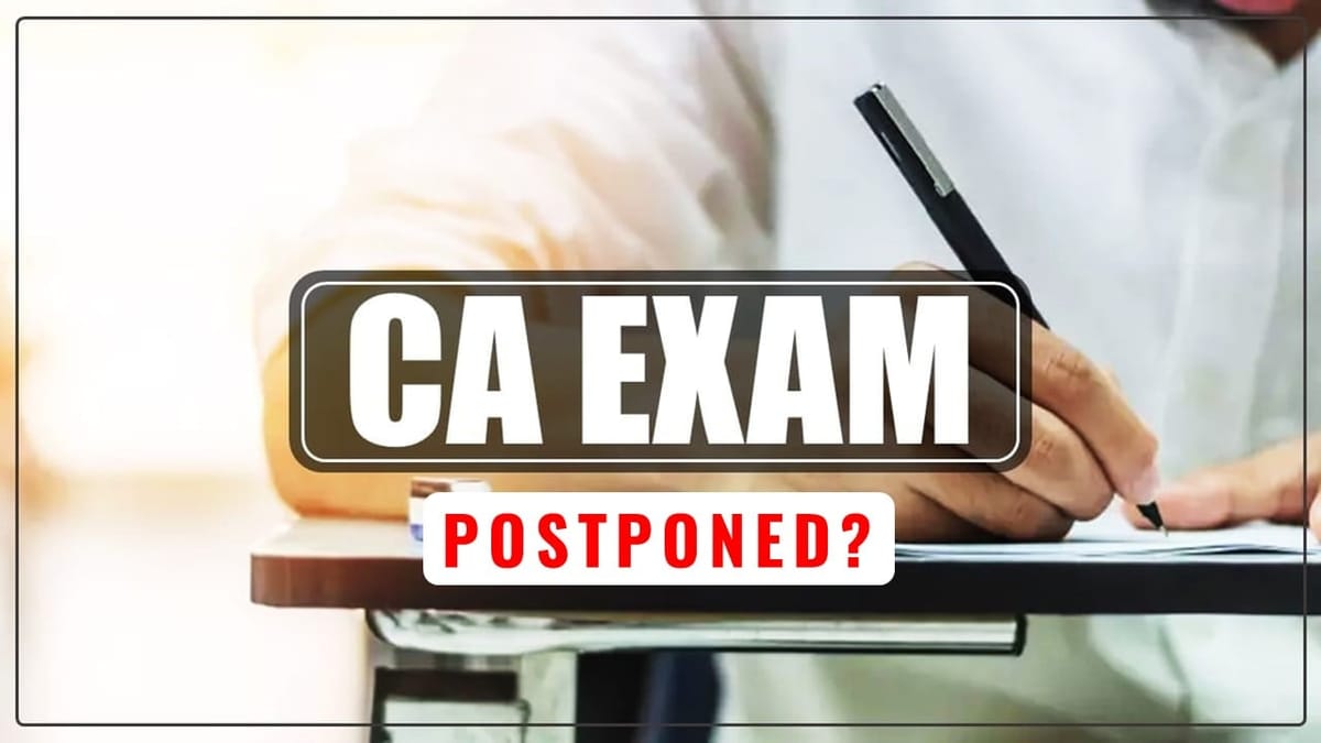 CA Exams 2024 to be postponed? Students wait for Election Dates Desperately