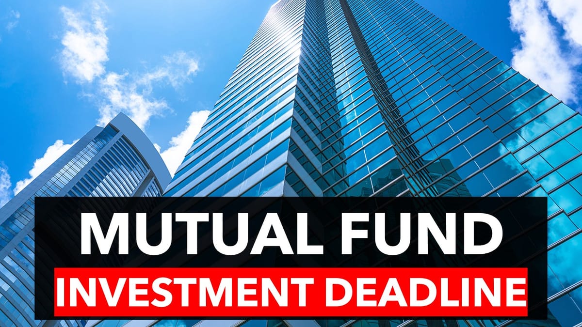 Due Date for Mutual Fund ELSS Investment for 80C is 28th March not 31st March: Hurry Up