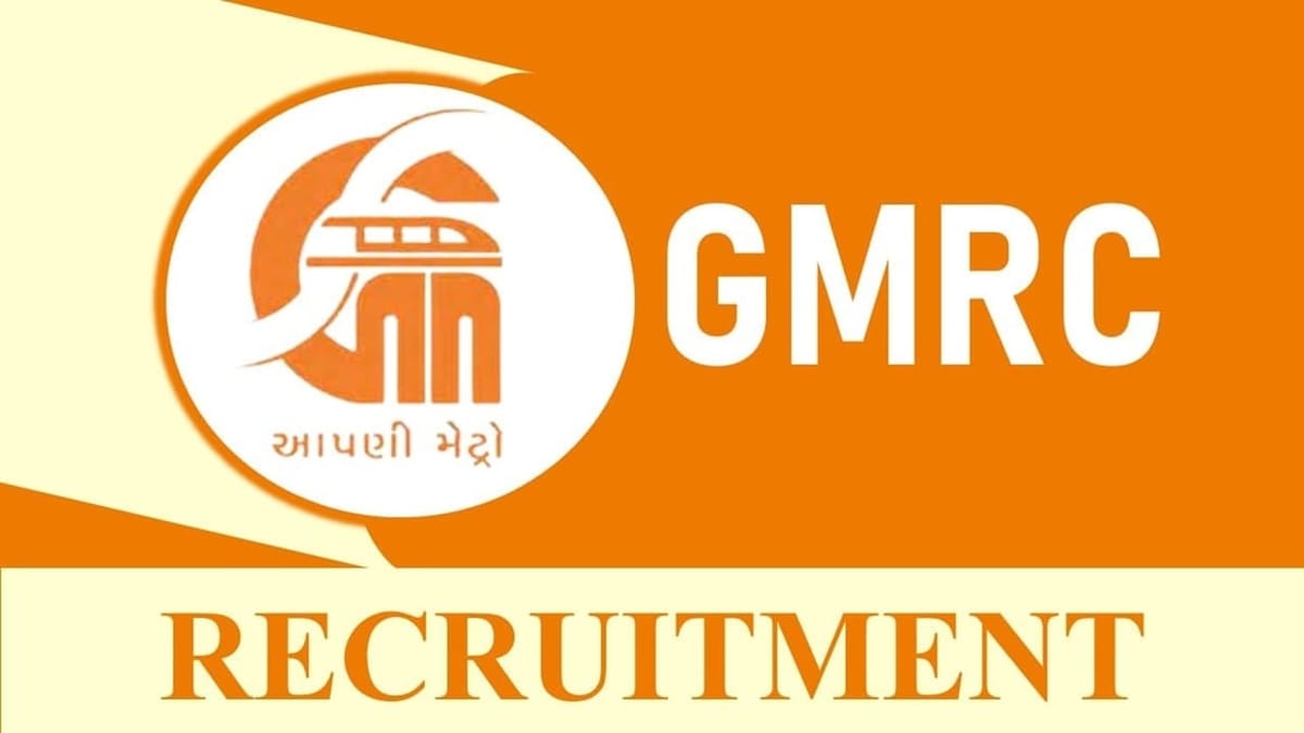 GMRC Recruitment 2024: Monthly Salary Up to 180000, Check Post, Place of Work, Selection Process and Other Information