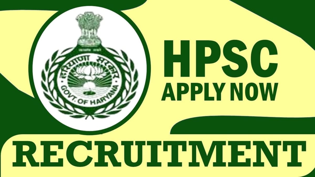HPSC Recruitment 2024: Monthly Salary Up to 44900, Check Post, Age Limit, Application Fee and Other Information