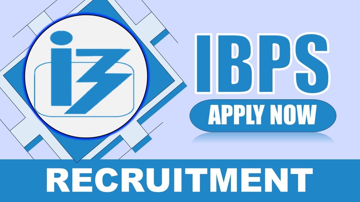 IBPS Recruitment 2024: New Notification Out for Various Posts, Check Vacancies, Salary, Age, Qualification and How to Apply