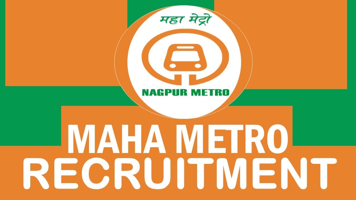 MAHA-Metro Recruitment 2024: Check Post, Age Limit, Salary, Qualification, Notification Out, and How to Apply