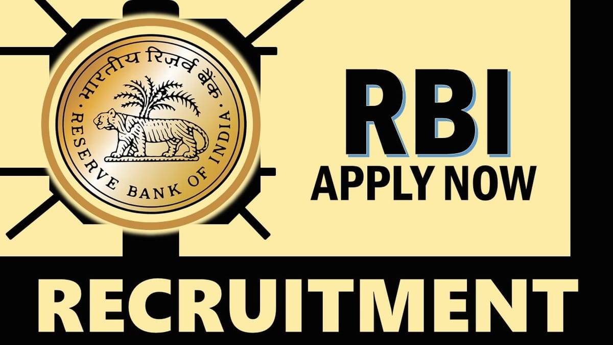 Reserve Bank of India Recruitment 2024: New Notification Out, Check Post, Vacancies, Salary, Qualification and Other Vital Details