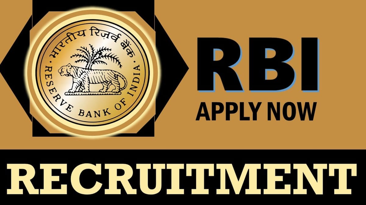 Reserve Bank of India Recruitment 2024: New Notification Out, Check Post, Salary, Age, Qualification and How to Apply